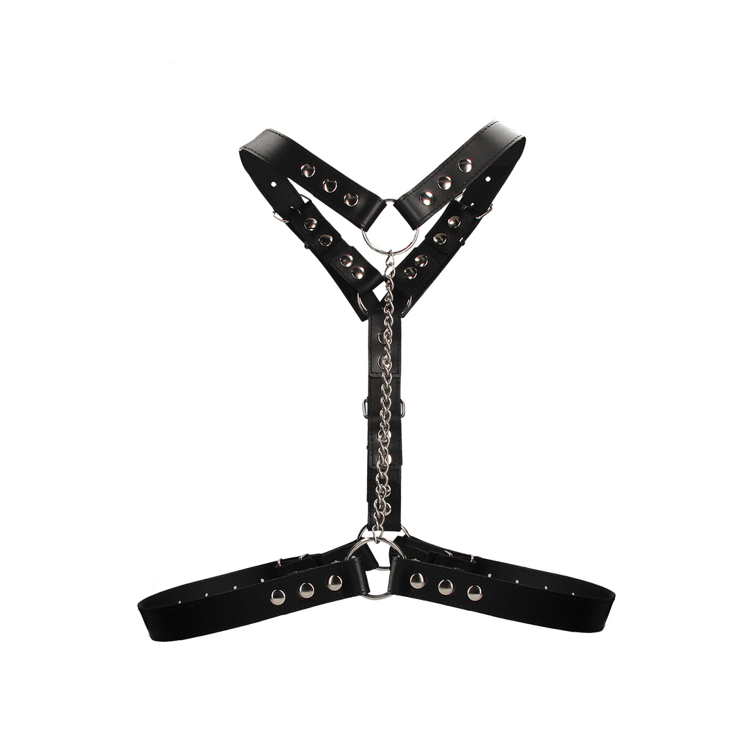 Twisted Bit Leren Harnas – One Size