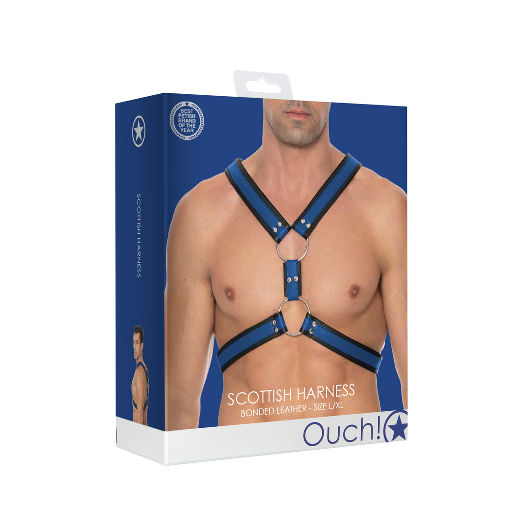 Schotse Leren Harnas – L/XL