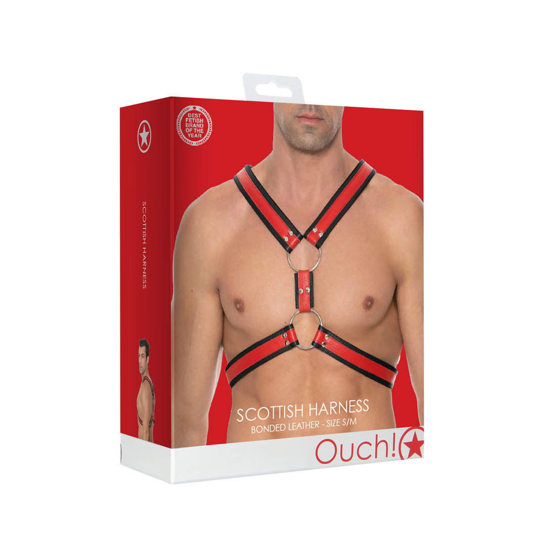 Schotse Lederen Harnas – S/M