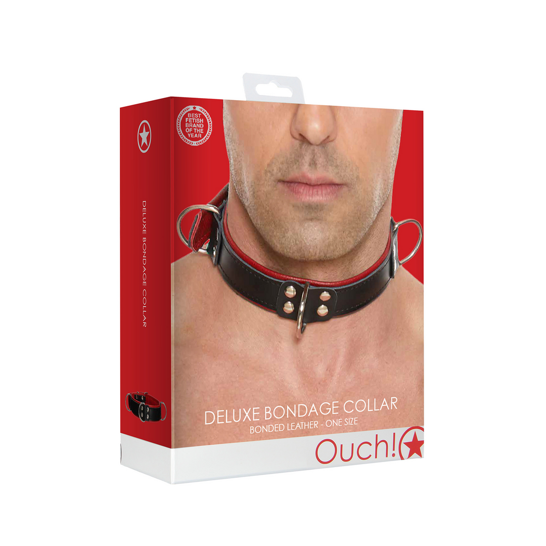 Deluxe Bondage Halsband – One Size
