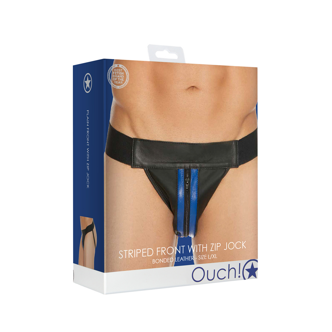 Effen Voorzijde Met Rits Jock – L/XL