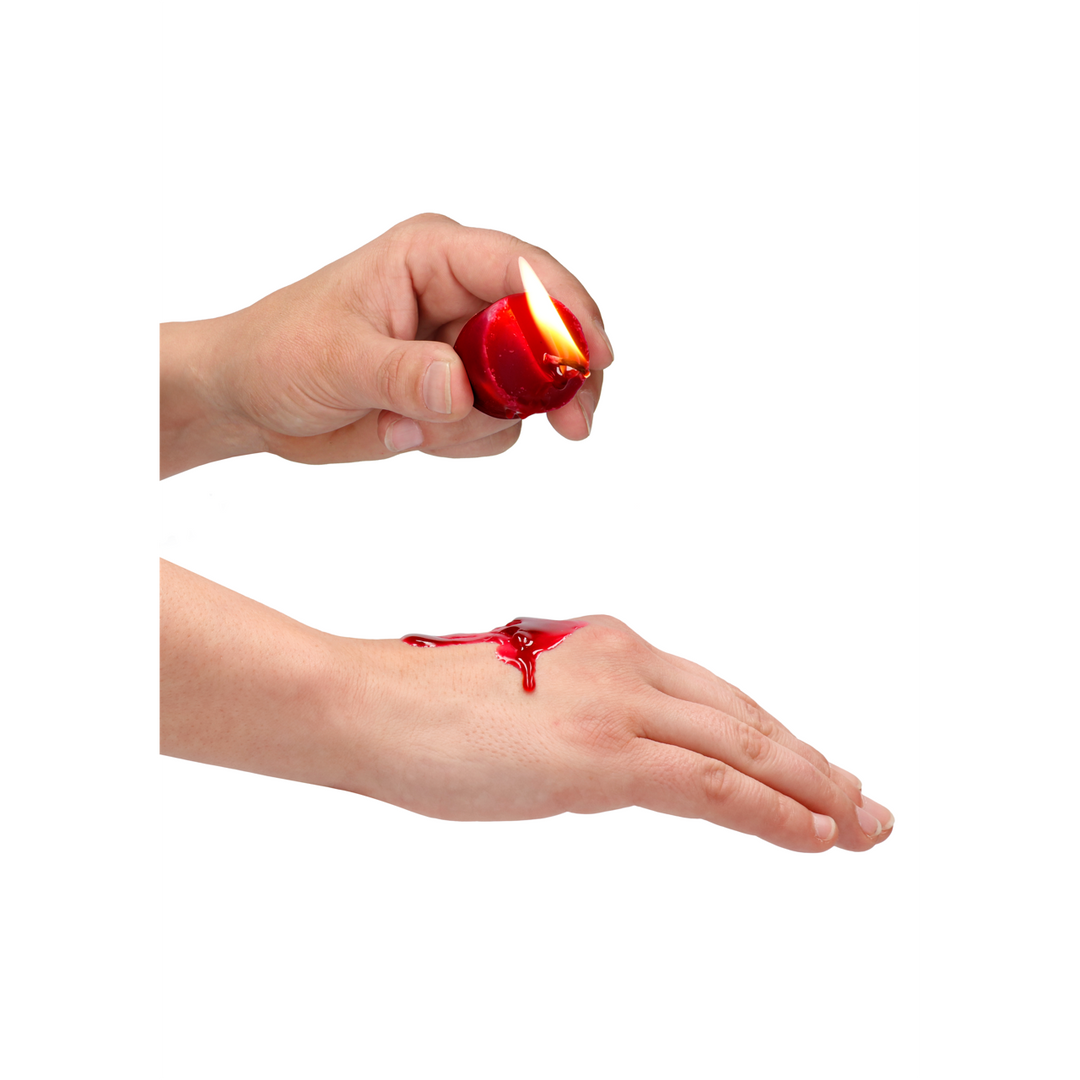 Tease Candles – Sinful – 4 Stuks – Rood