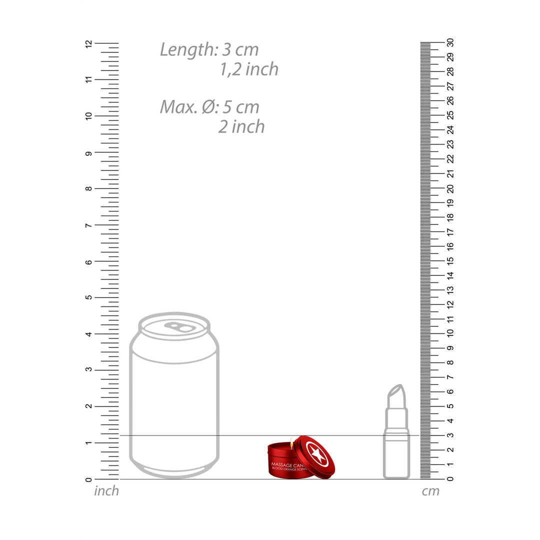 Massagekaars – Sinful – Rood