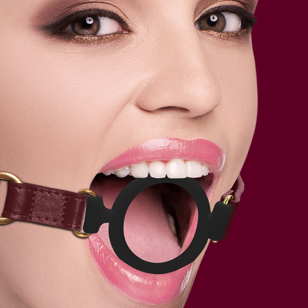 Siliconen Open Ring Gag