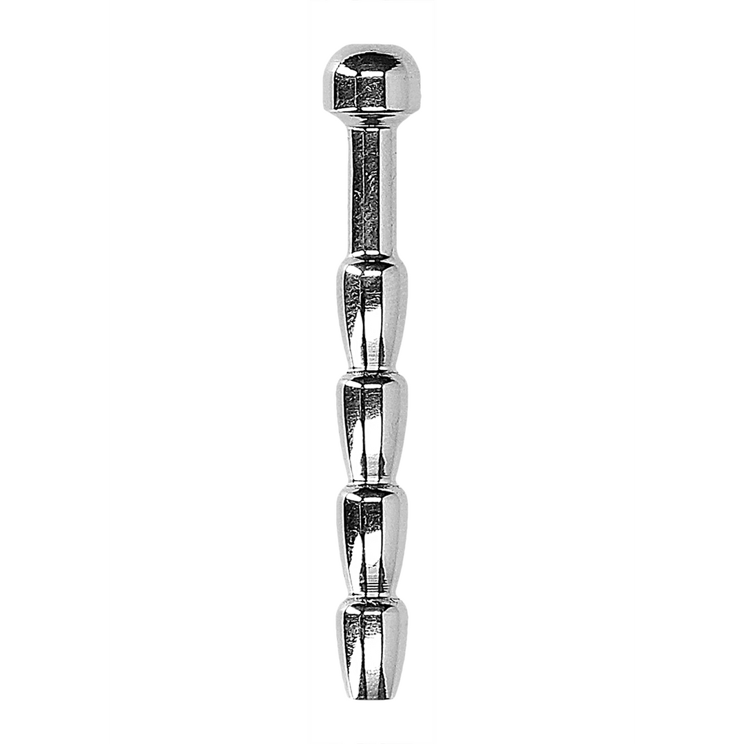 Ribbed Hollow Penis Plug – 0.2 / 6 mm