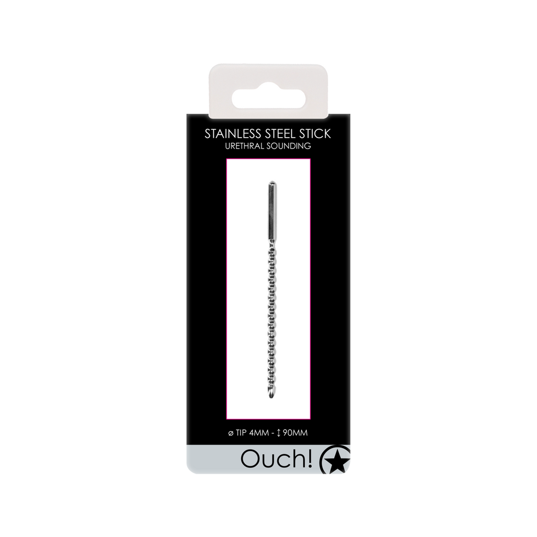 Metaal Beginners Penis Plug – 0.2 / 4 mm