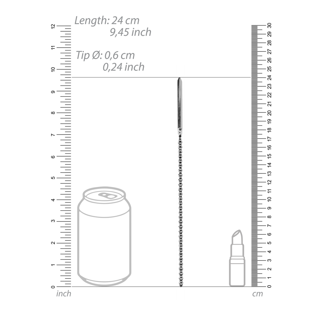 RVS Geribbelde Dilator – 0.2 / 6 mm