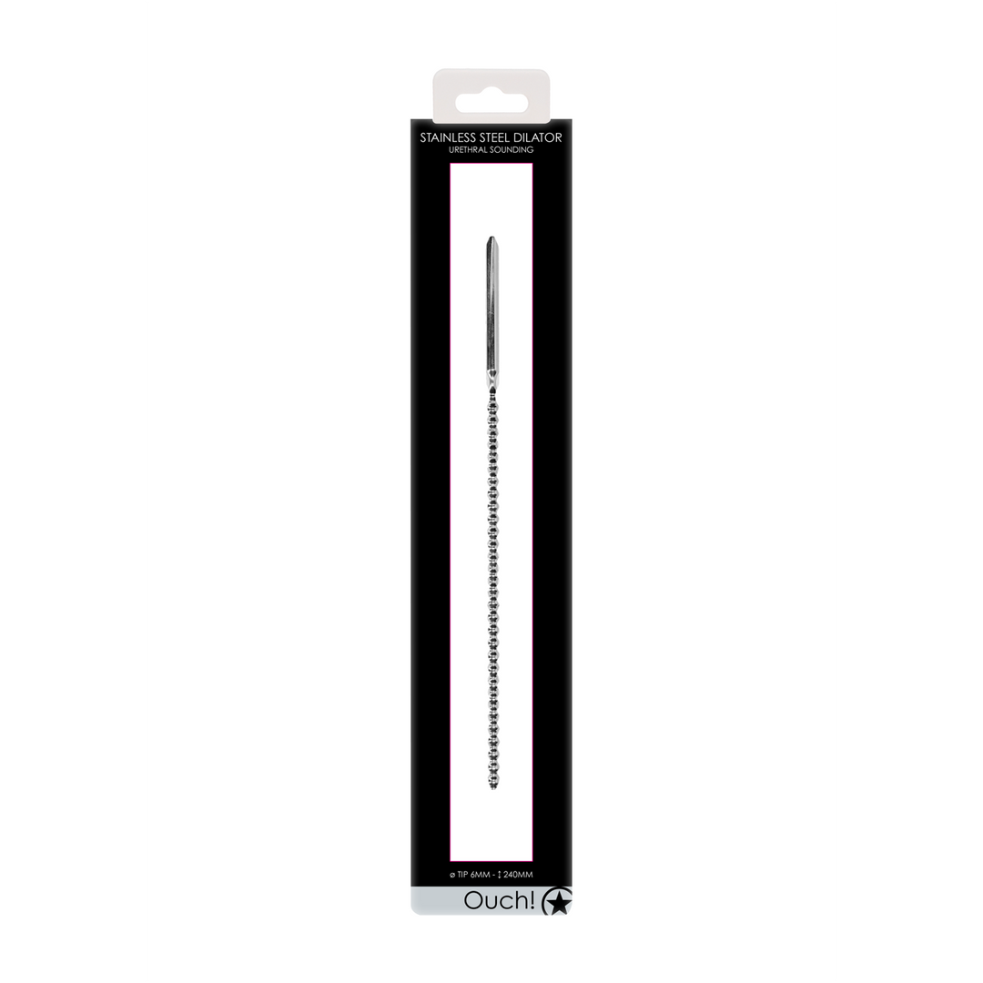 RVS Geribbelde Dilator – 0.2 / 6 mm