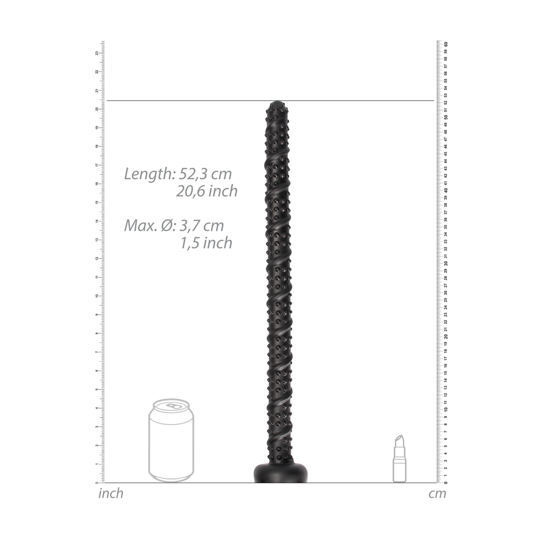 Ass Textured Snake Dildo – 22 / 55 cm