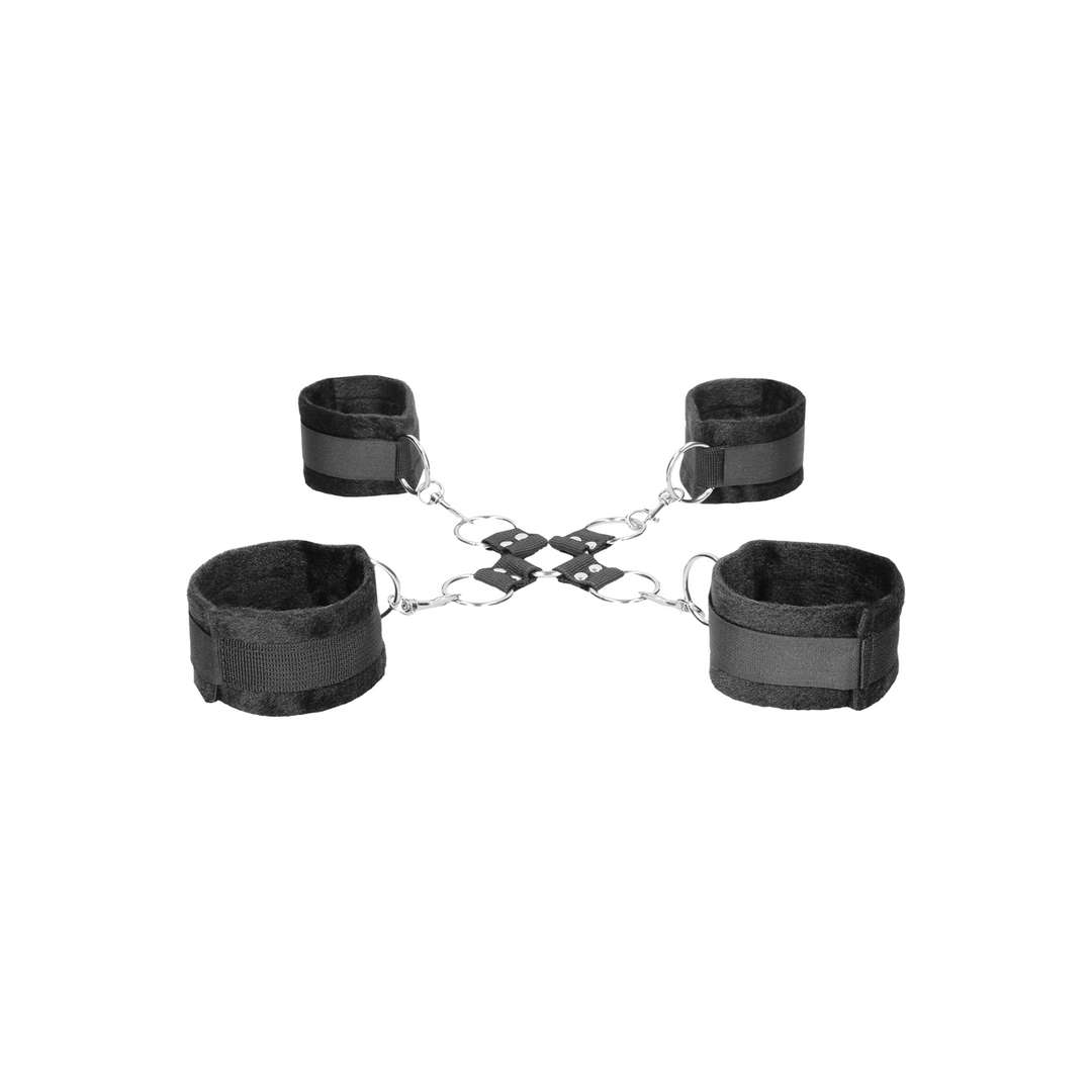 Velcro Hogtie met Hand- en Enkelboeien