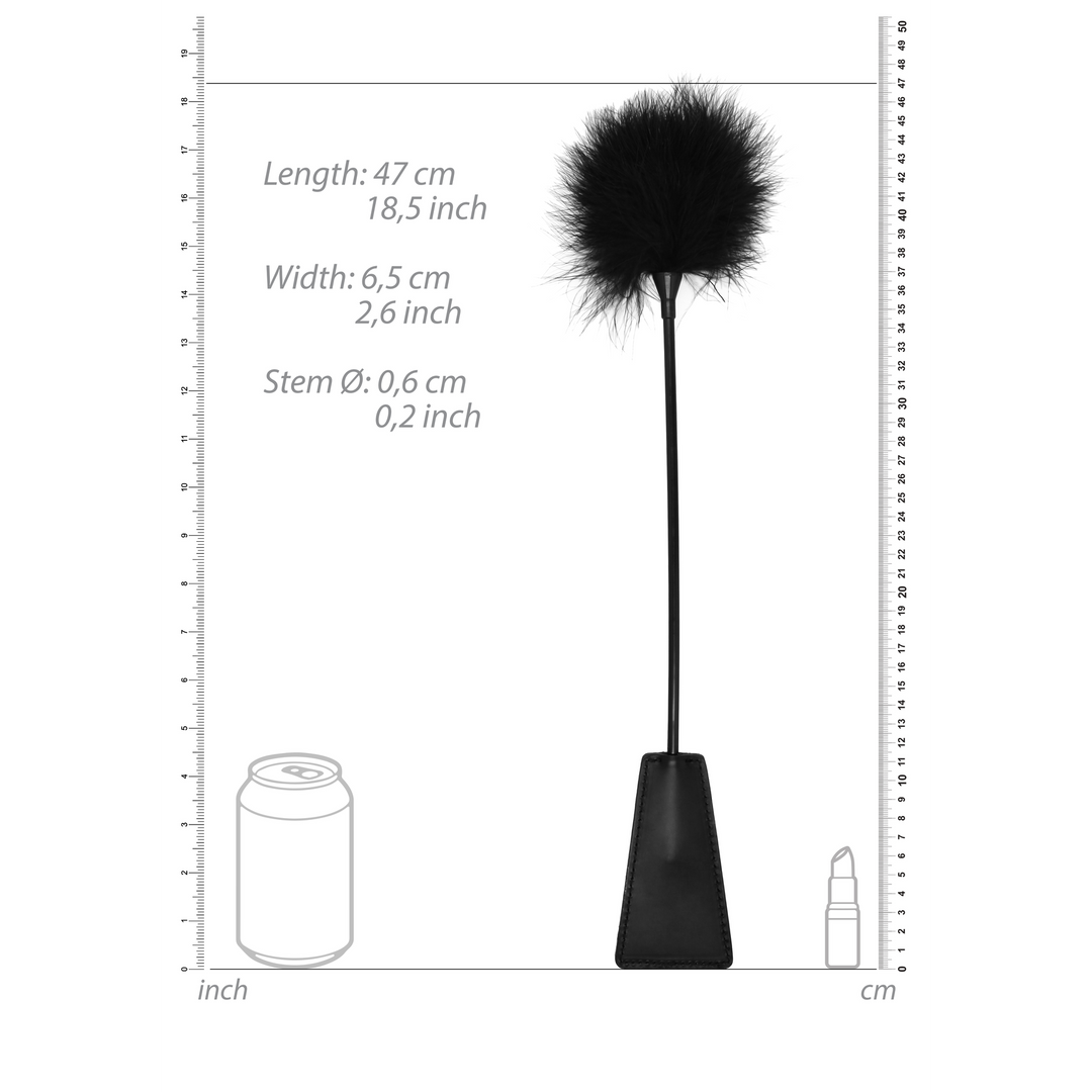 Crop met Tickle Feather