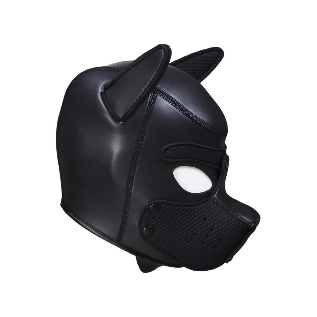 Neopreen Puppy Mask – Zwart
