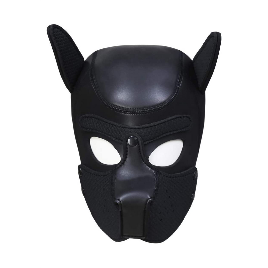 Neopreen Puppy Mask – Zwart