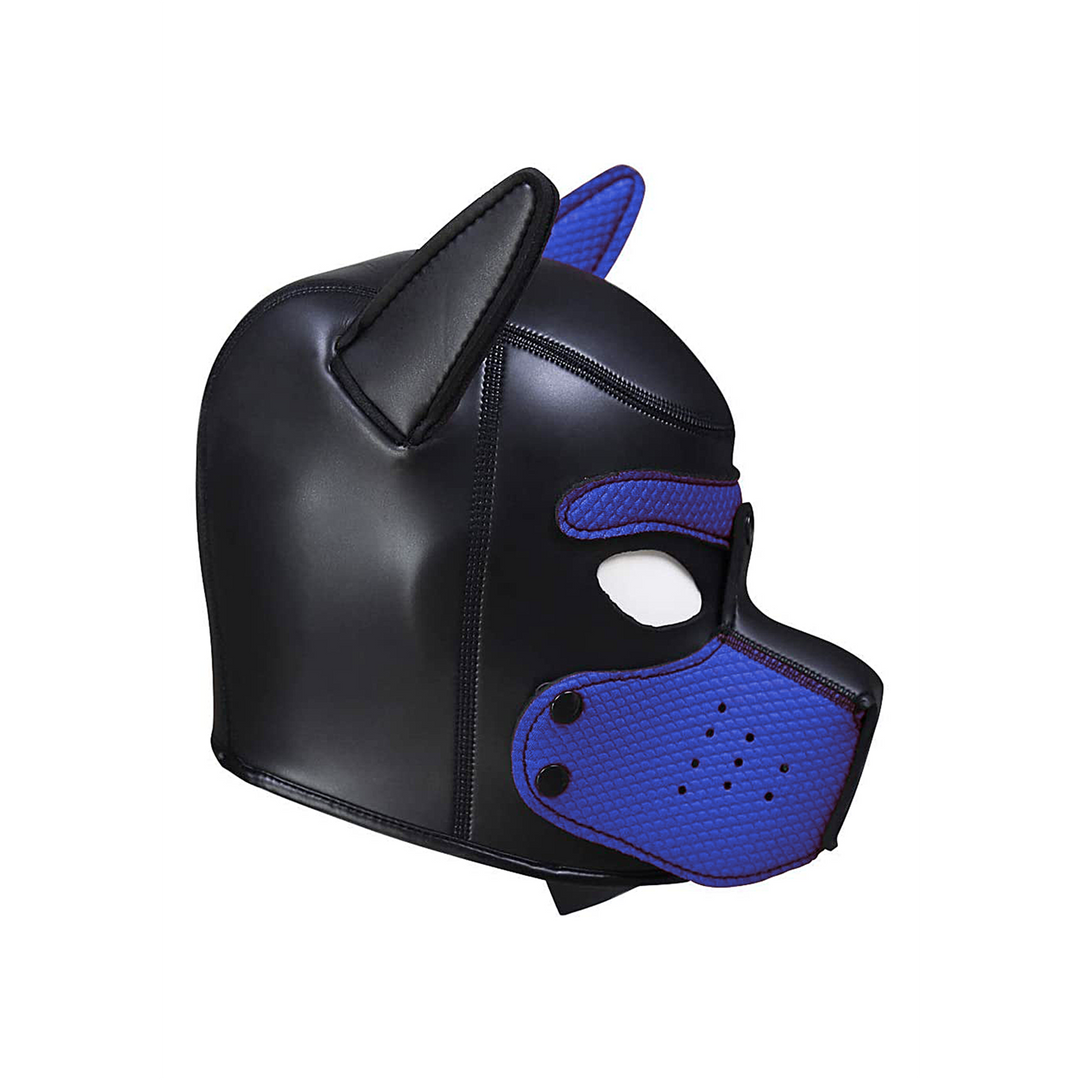 Neopreen Puppy Mask – Blauw