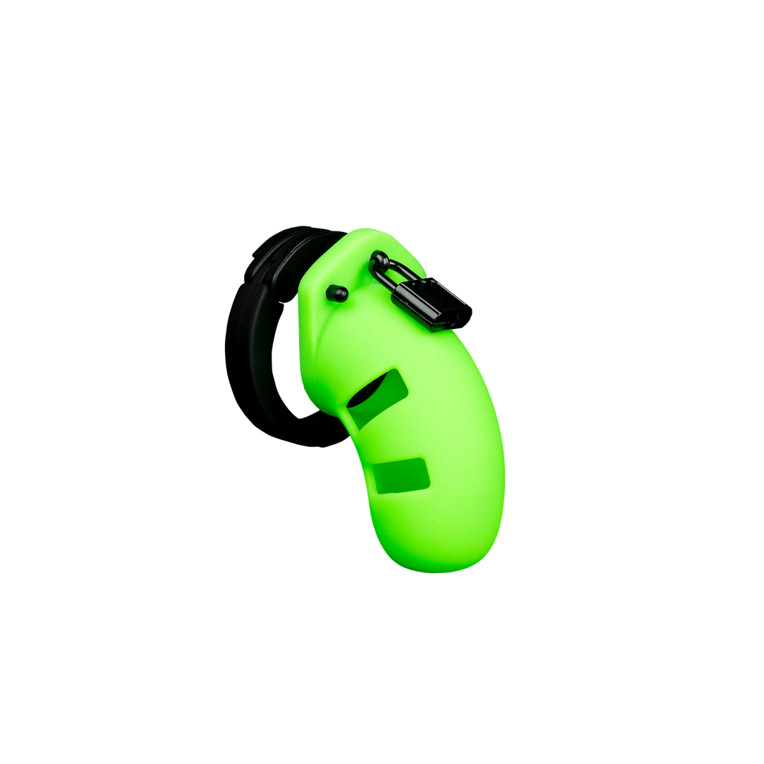 Model 20 Chastity Cage – Glow in the Dark – 4 / 9 cm