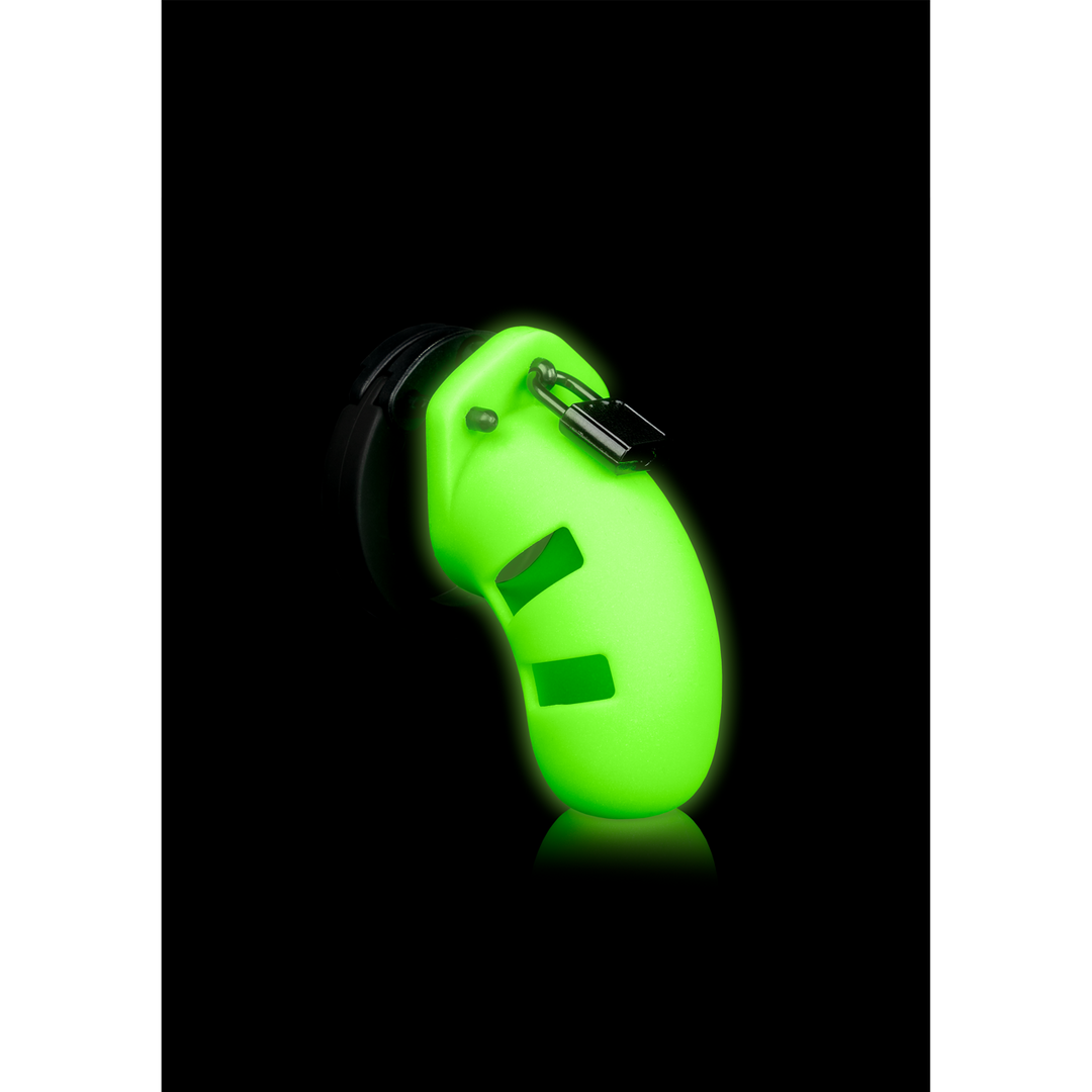 Model 20 Chastity Cage – Glow in the Dark – 4 / 9 cm