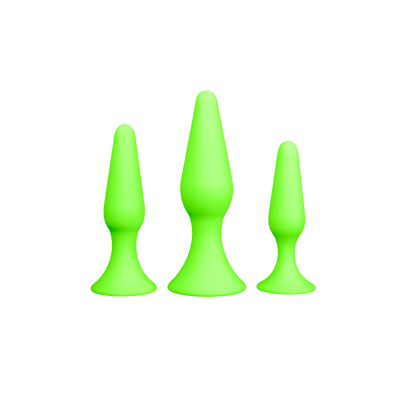 Butt Plug Set - Glow in the Dark Butt Plug Set - Glow in the Dark