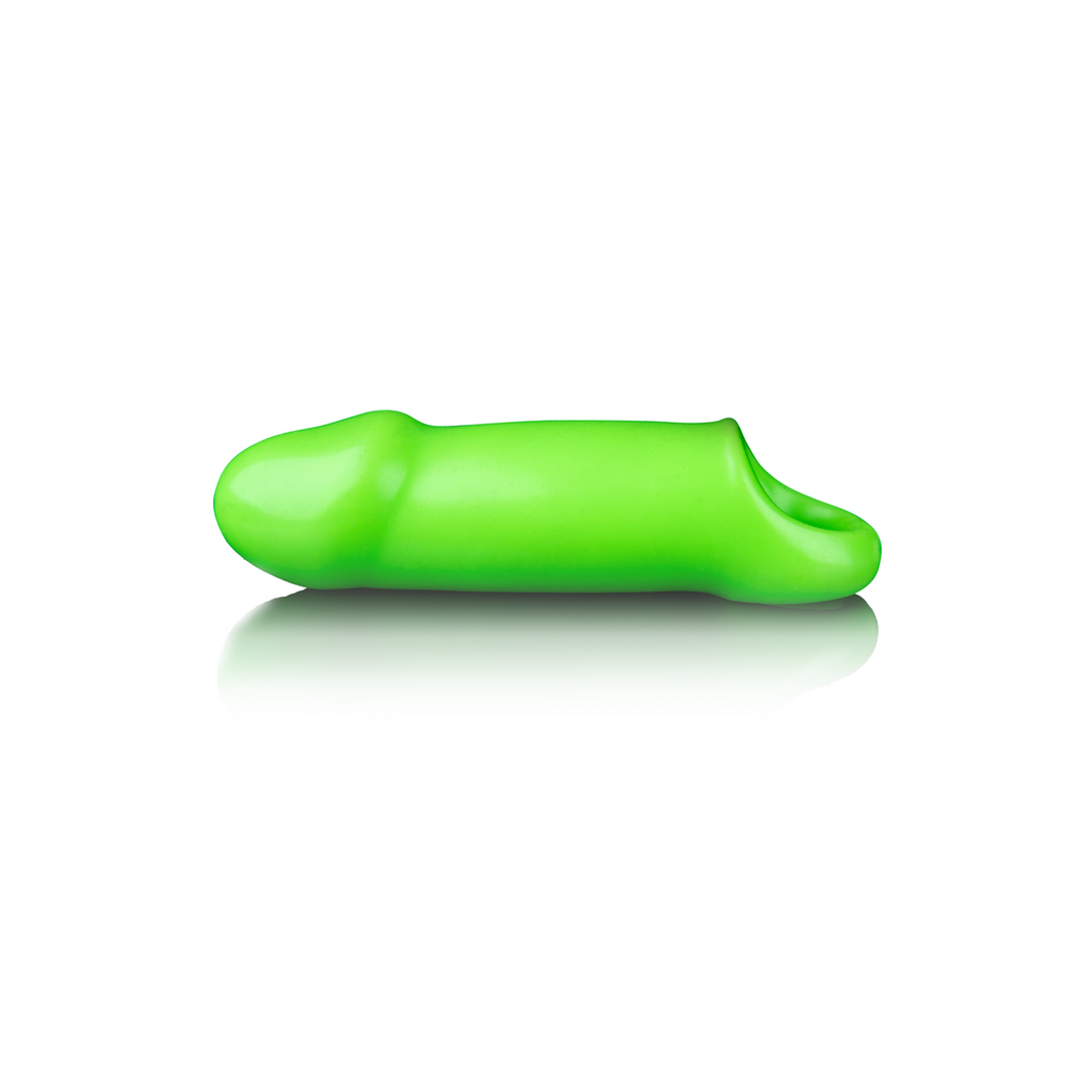 Gladde Dikke Rekbare Penis Huls – Glow in the Dark