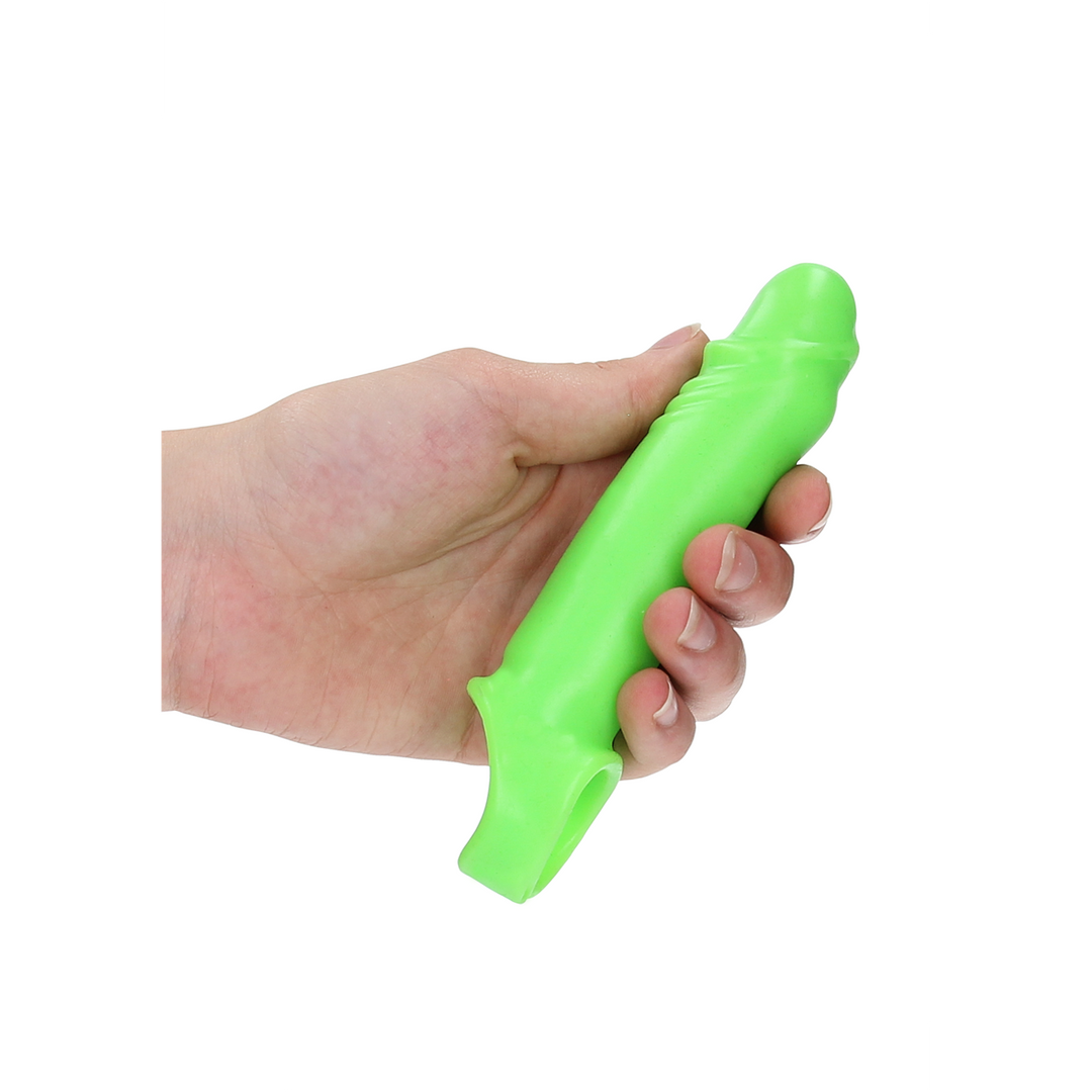 Zachte, Rekbare Penis Sheath – Glow in the Dark