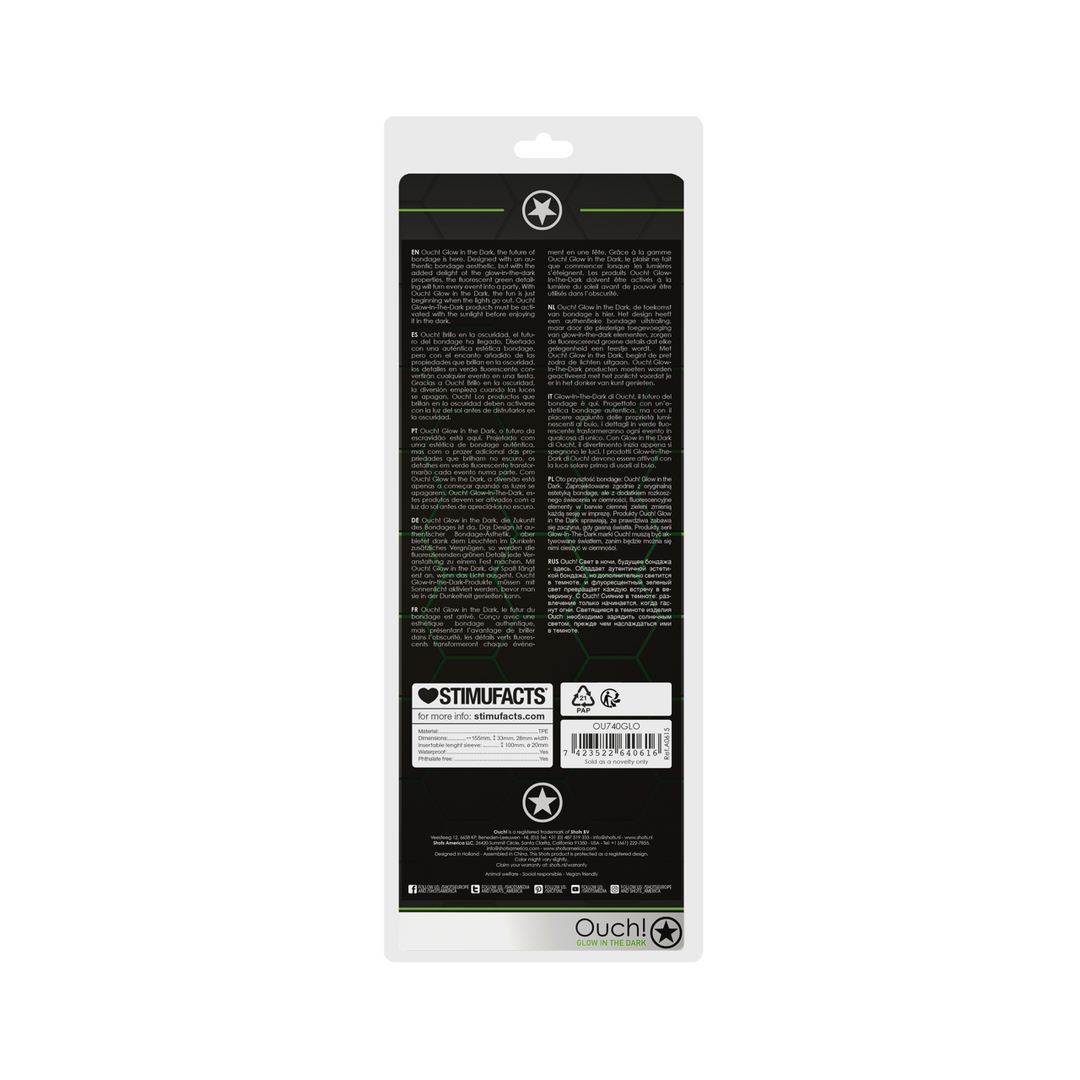 Zachte, Rekbare Penis Sheath – Glow in the Dark