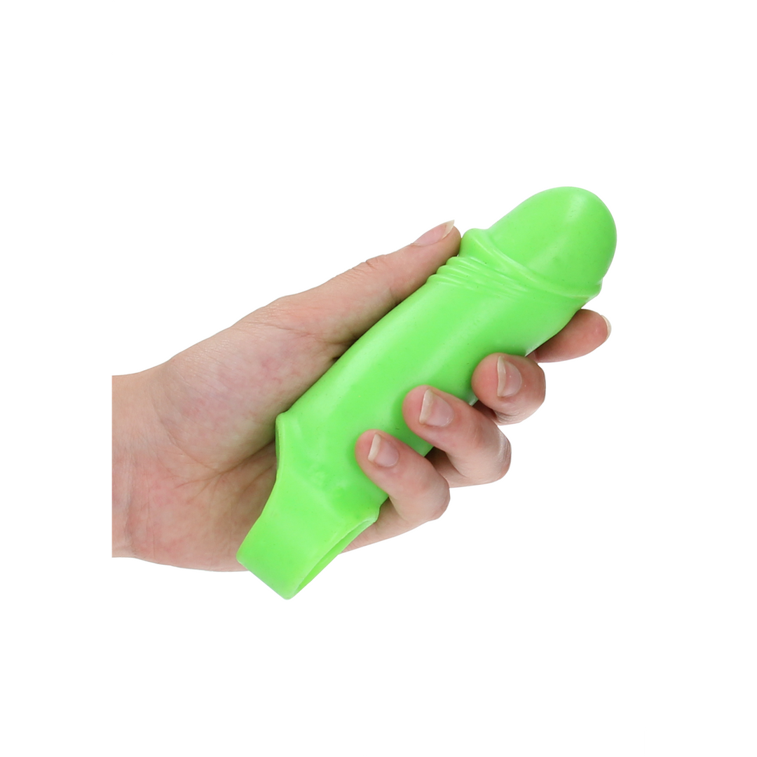 Zachte Dikke Rekbare Penis Huls – Glow in the Dark
