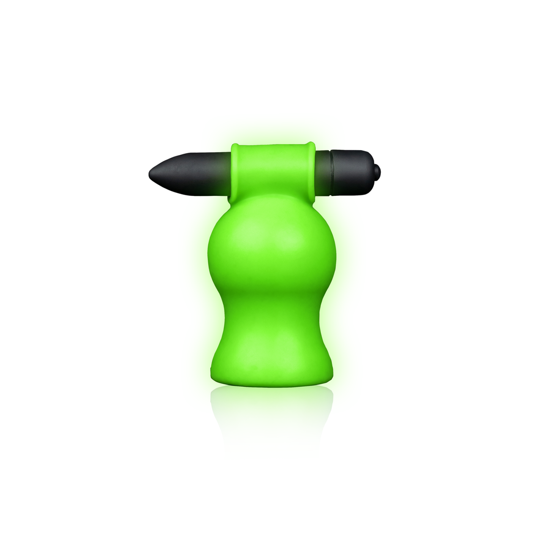 Vibrerende Hoofd Masturbator – Glow in the Dark
