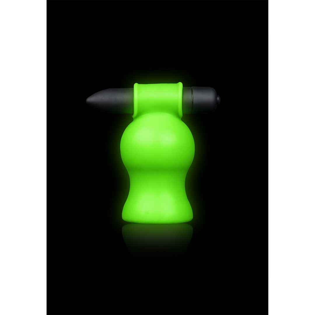 Vibrerende Hoofd Masturbator – Glow in the Dark