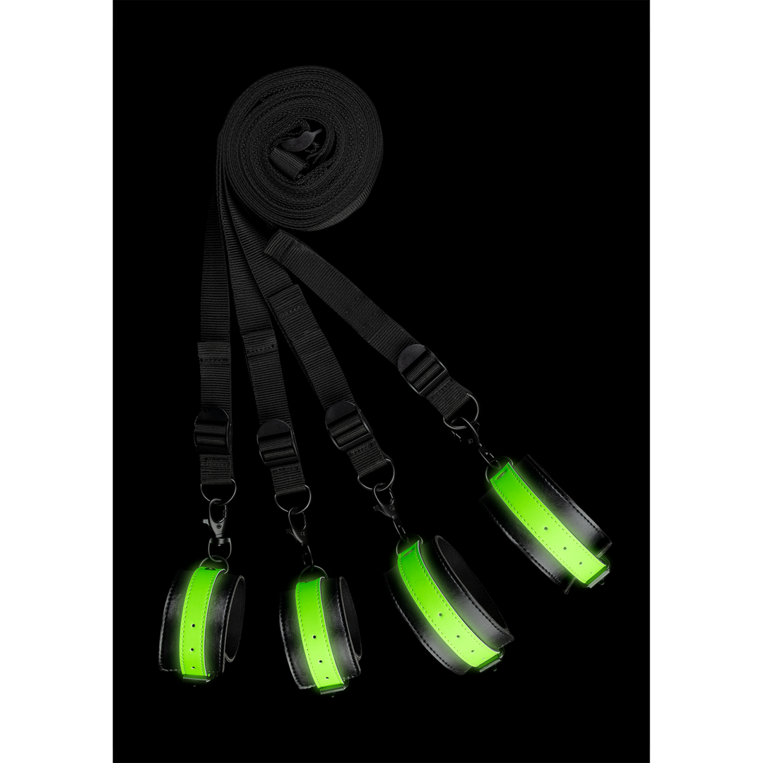 Bevestigingsset voor Bedbindings – Glow in the Dark
