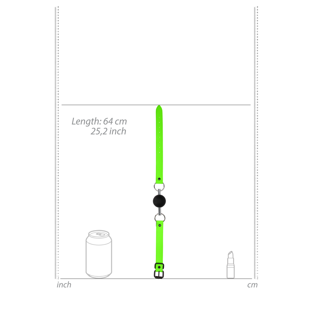 Massieve Ball Gag – Glow in the Dark