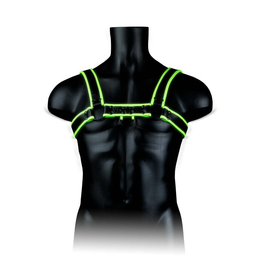 Borst Bulldog Harnas – Glo-in-the-Dark – L/XL