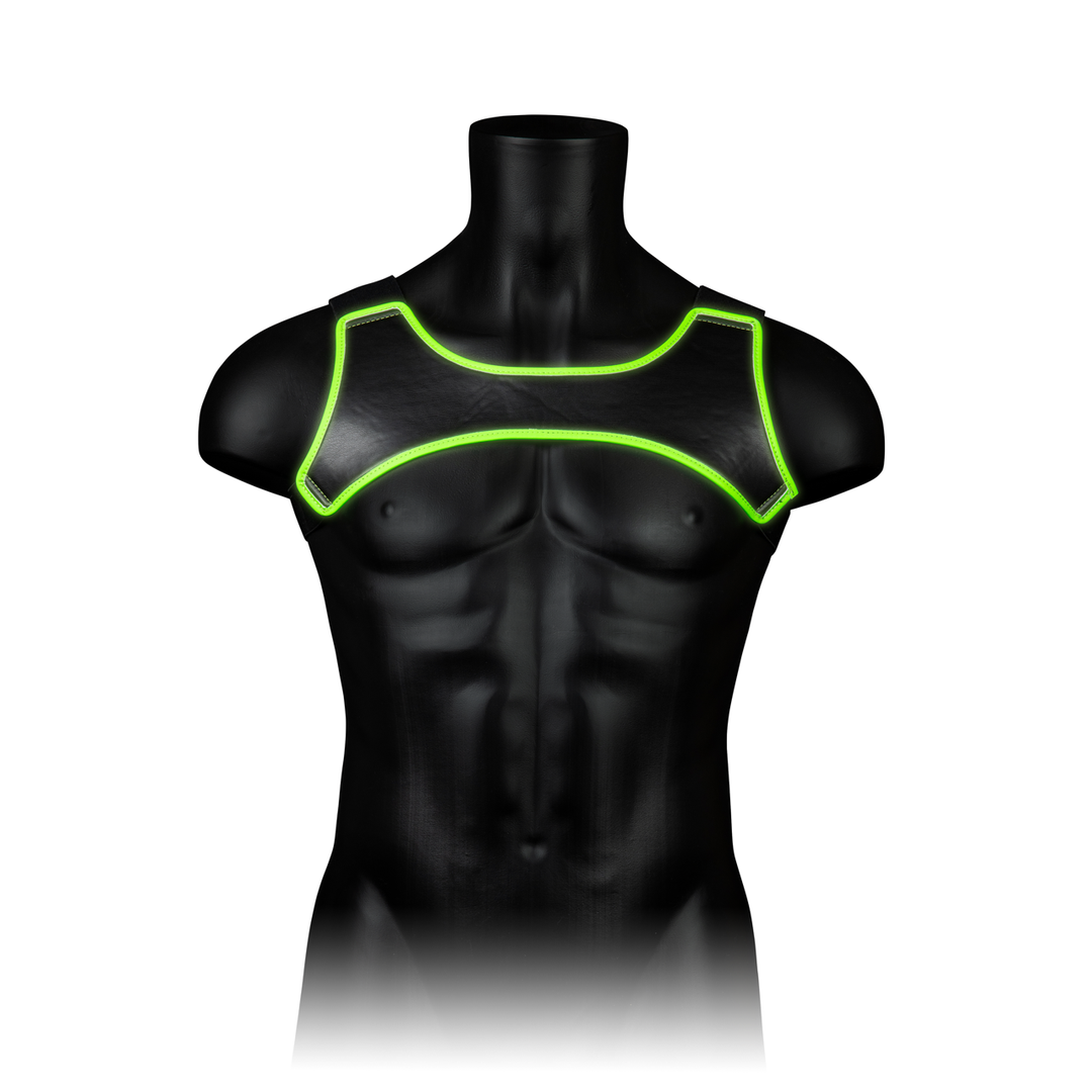 Neopreen Harnas – Glow in the Dark – S/M