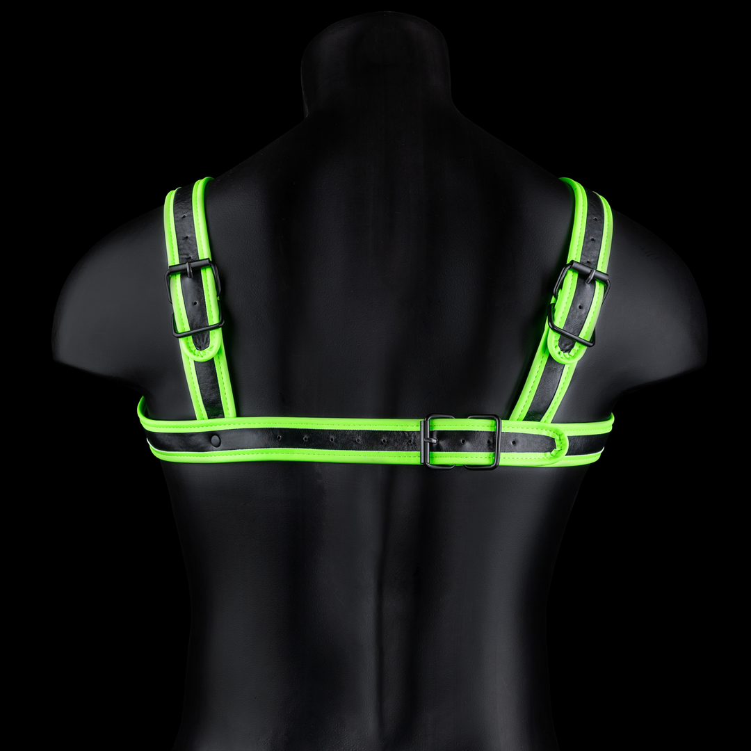 Buckle Harness – Glow in the Dark – S/M