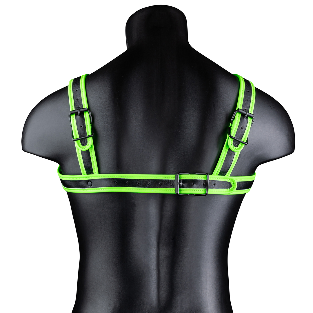Buckle Harness – Glow in the Dark – S/M
