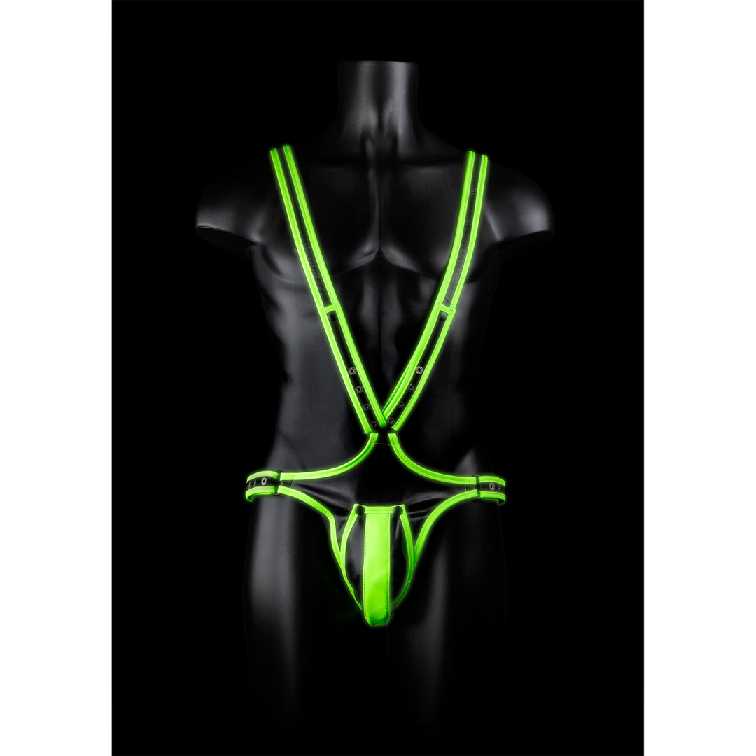 Lichaamsbedekkende Harnas – Glow in the Dark – S/M