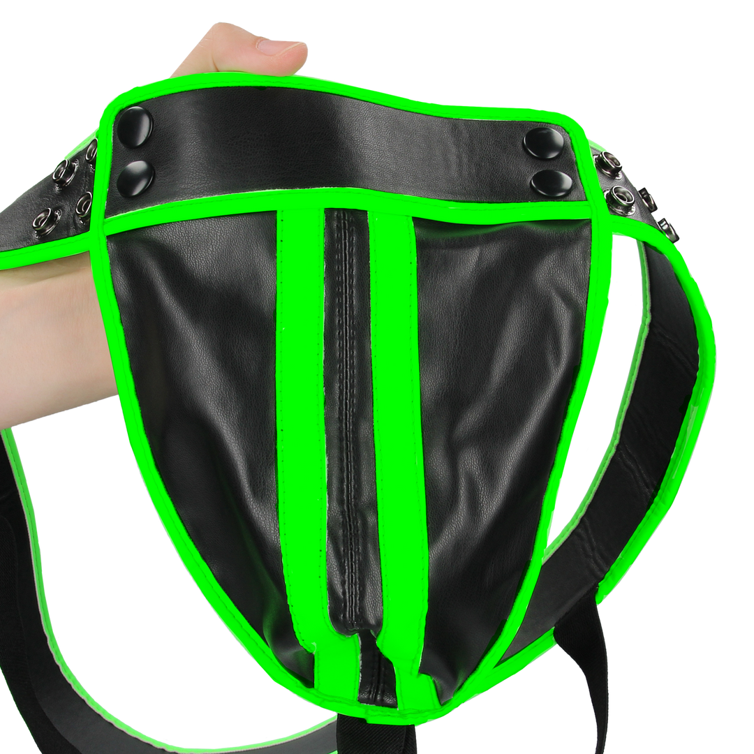 Gestreepte Jockstrap – Glow in the Dark – L/XL