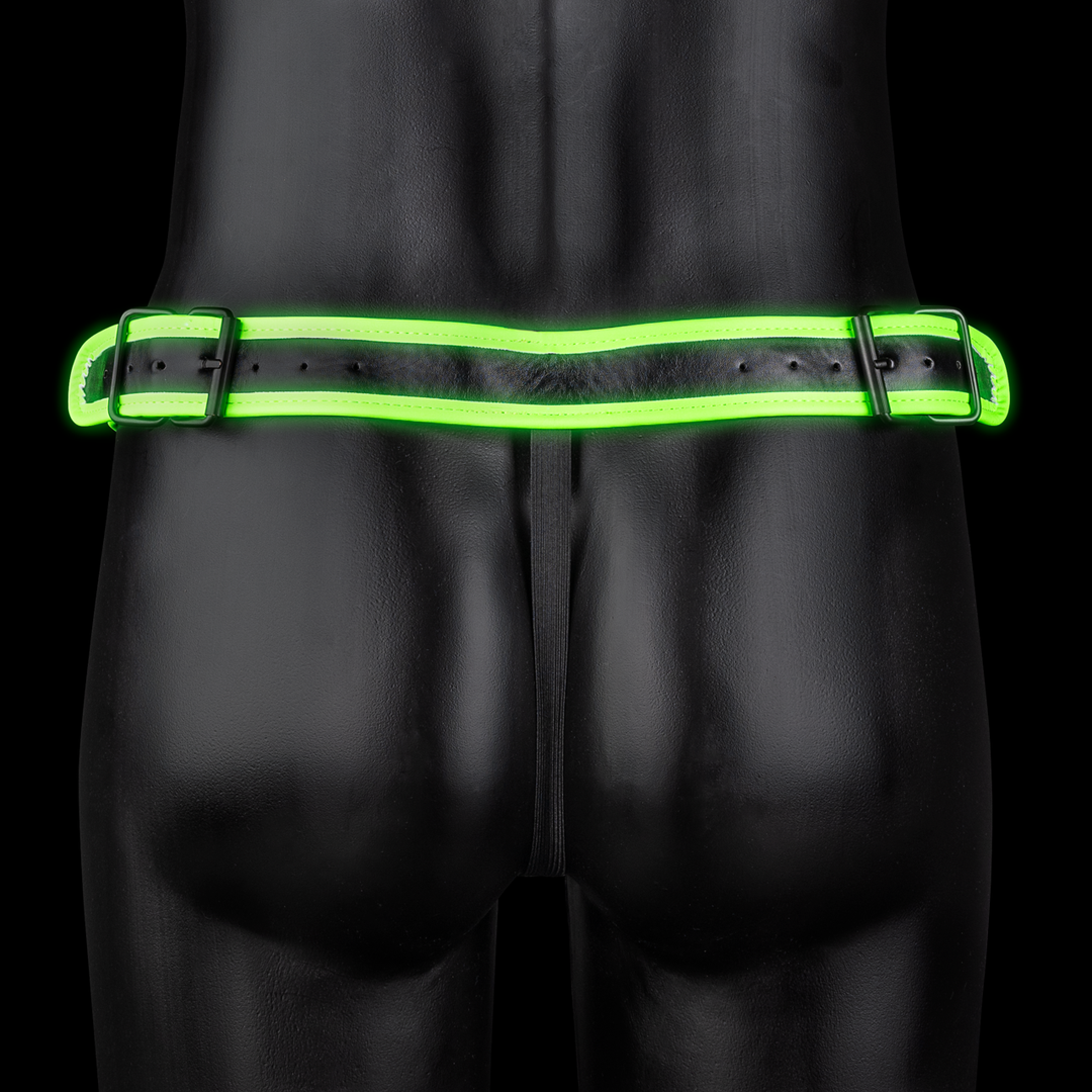 Gestreepte Jockstrap – Glow in the Dark – L/XL