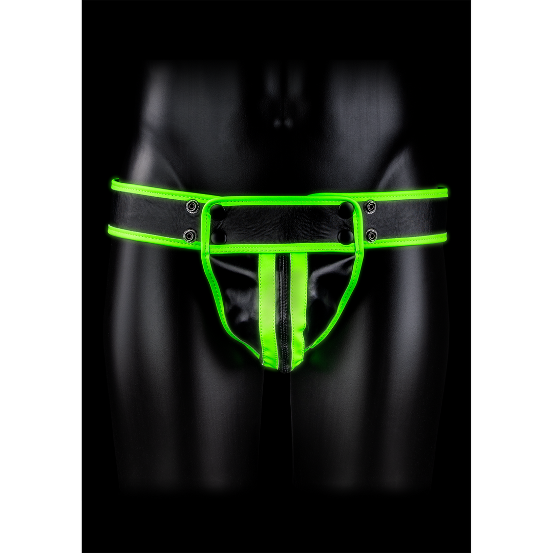 Gestreepte Jockstrap – Glow in the Dark – L/XL