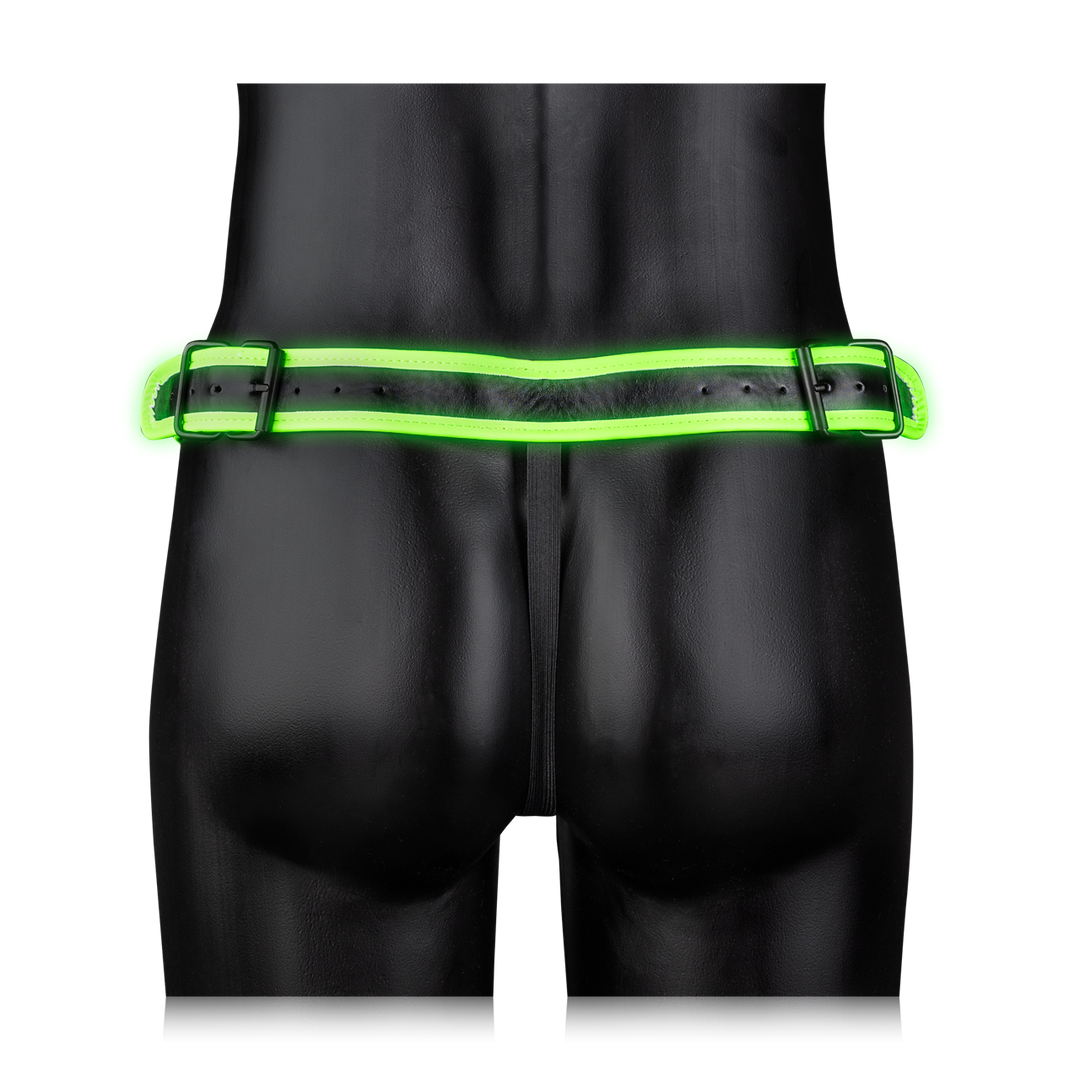 Gestreepte Jockstrap – Glow in the Dark – S/M
