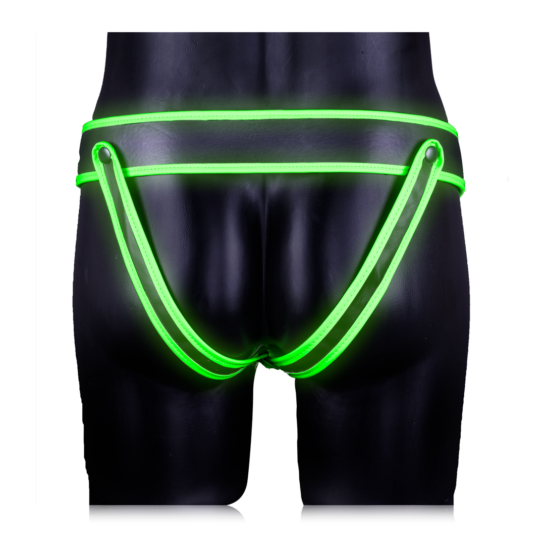 Gestreepte Jockstrap – Glow in the Dark – S/M