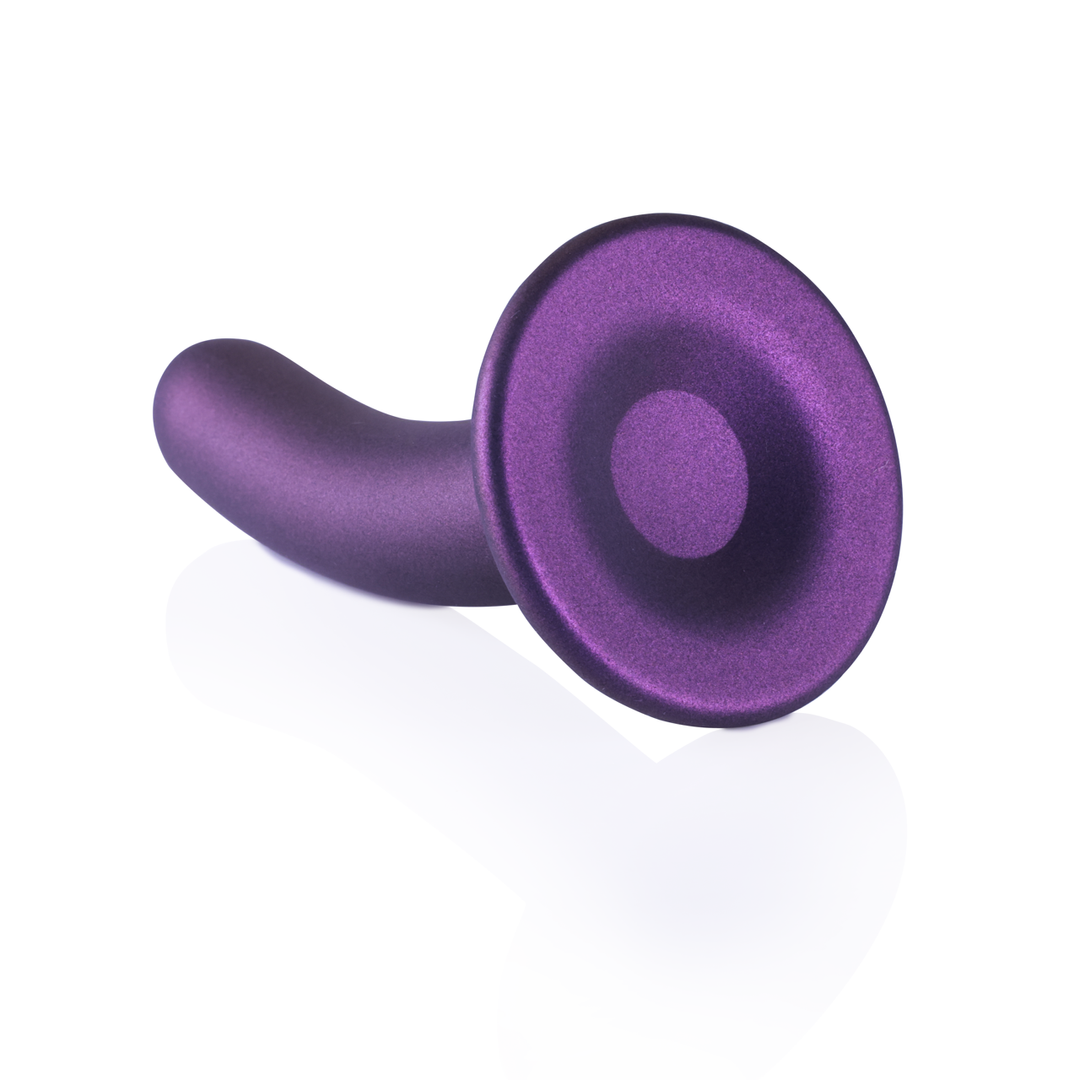 Zachte Silicone G-Spot Dildo – 6” / 14,5 cm – Metallic Paars