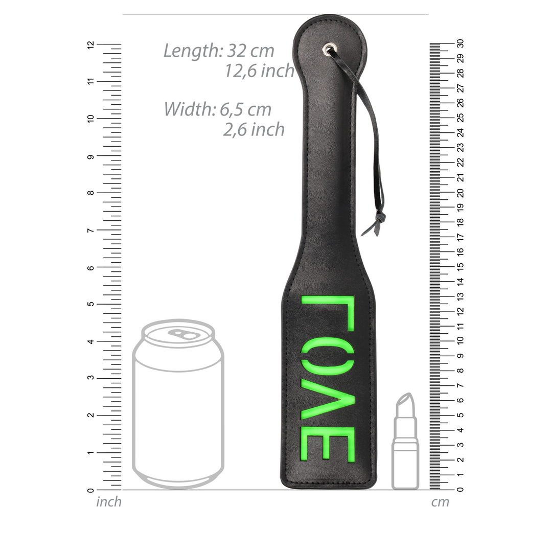 Liefdes Paddle – Glow in the Dark – Neon Groen