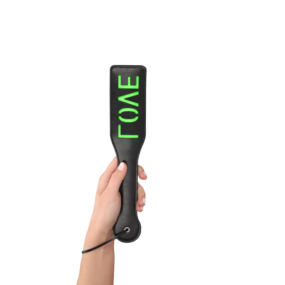 Liefdes Paddle – Glow in the Dark – Neon Groen