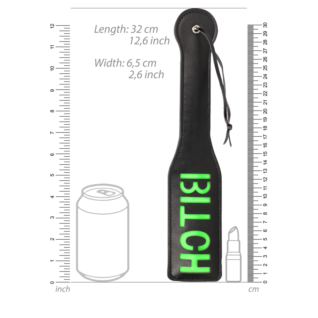 Bitch Paddle – Glow in the Dark – Neon Groen