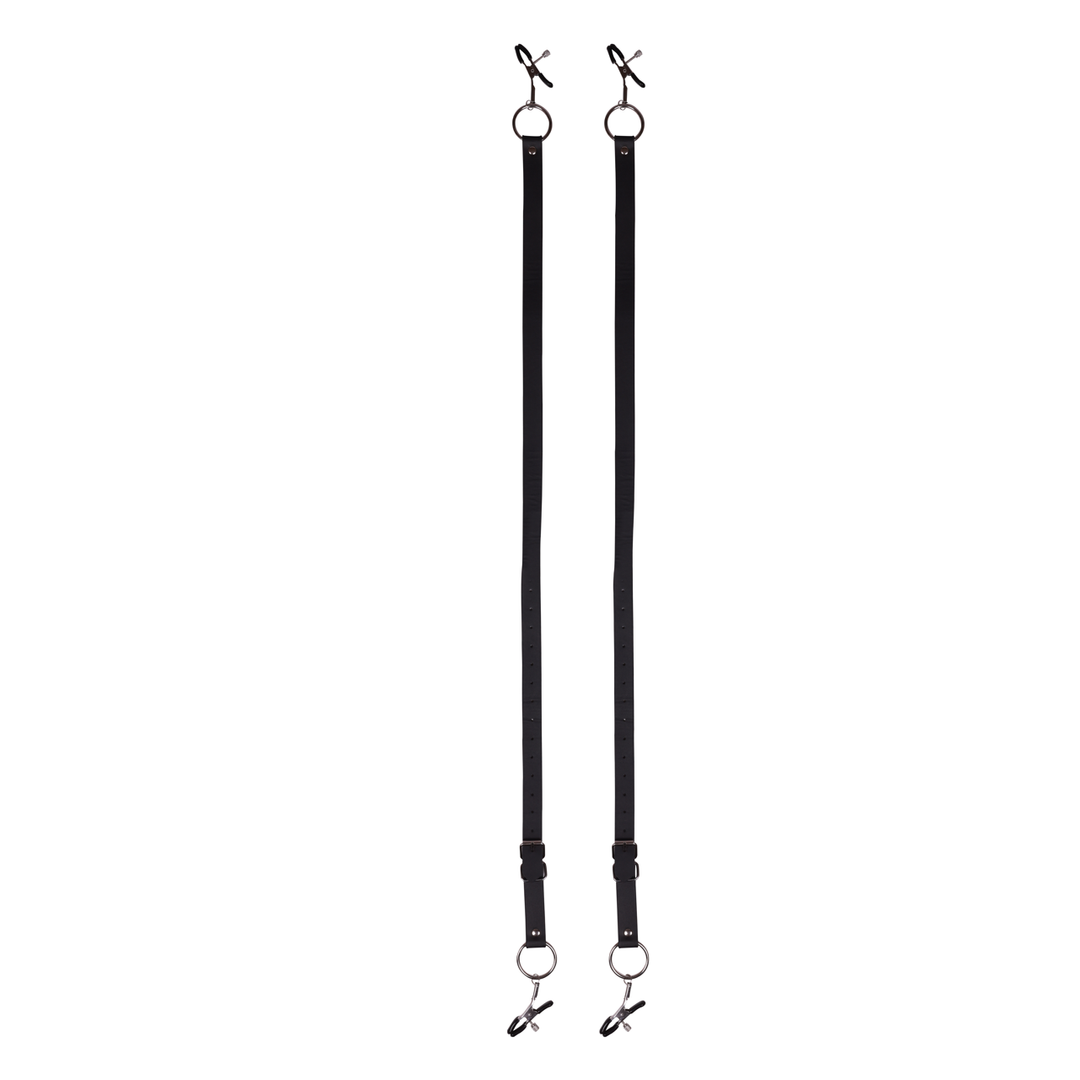 Labia Spreader met Klemmen – Zwart