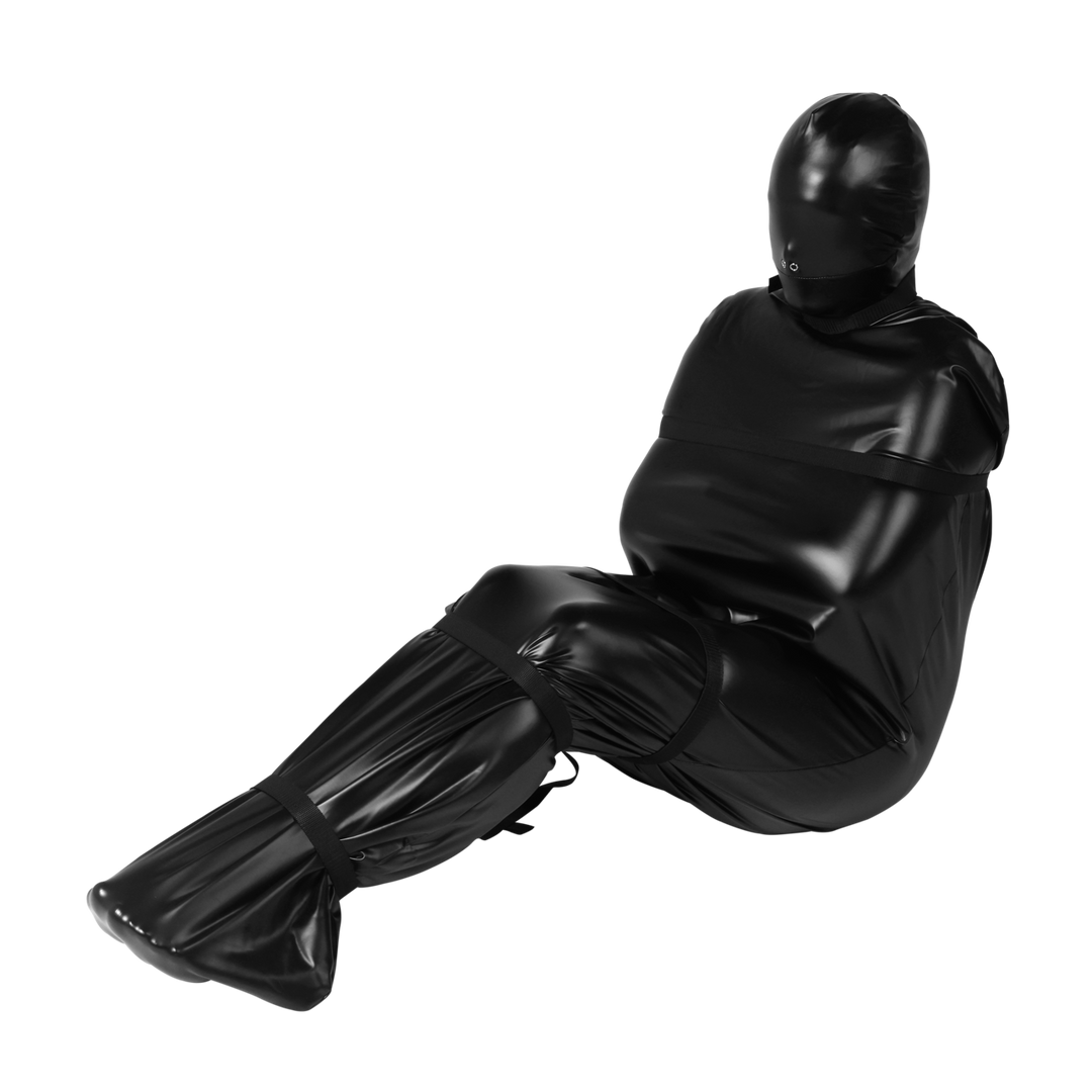 Body Bag met Nylon Bandjes – Zwart