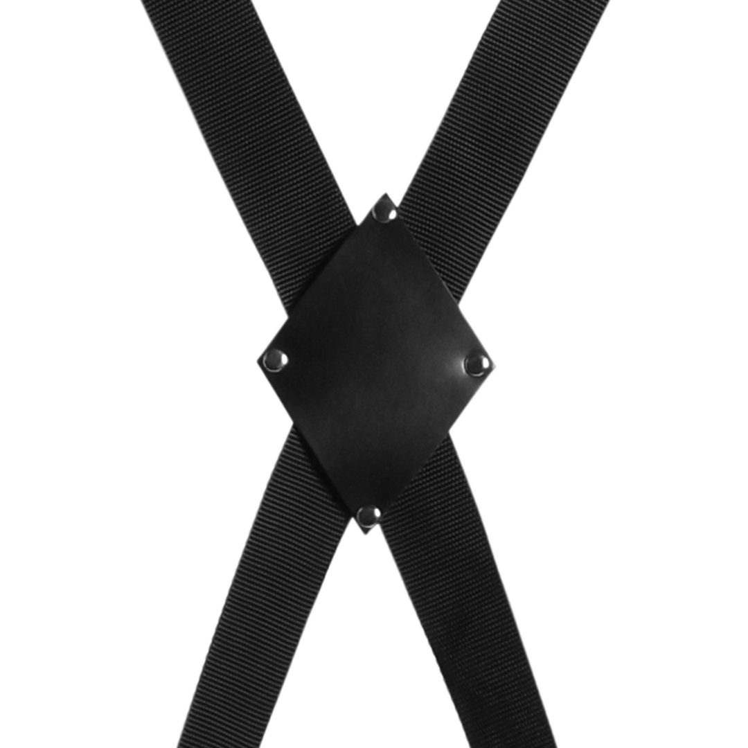 Over de Deur Bondage Kruis – Zwart