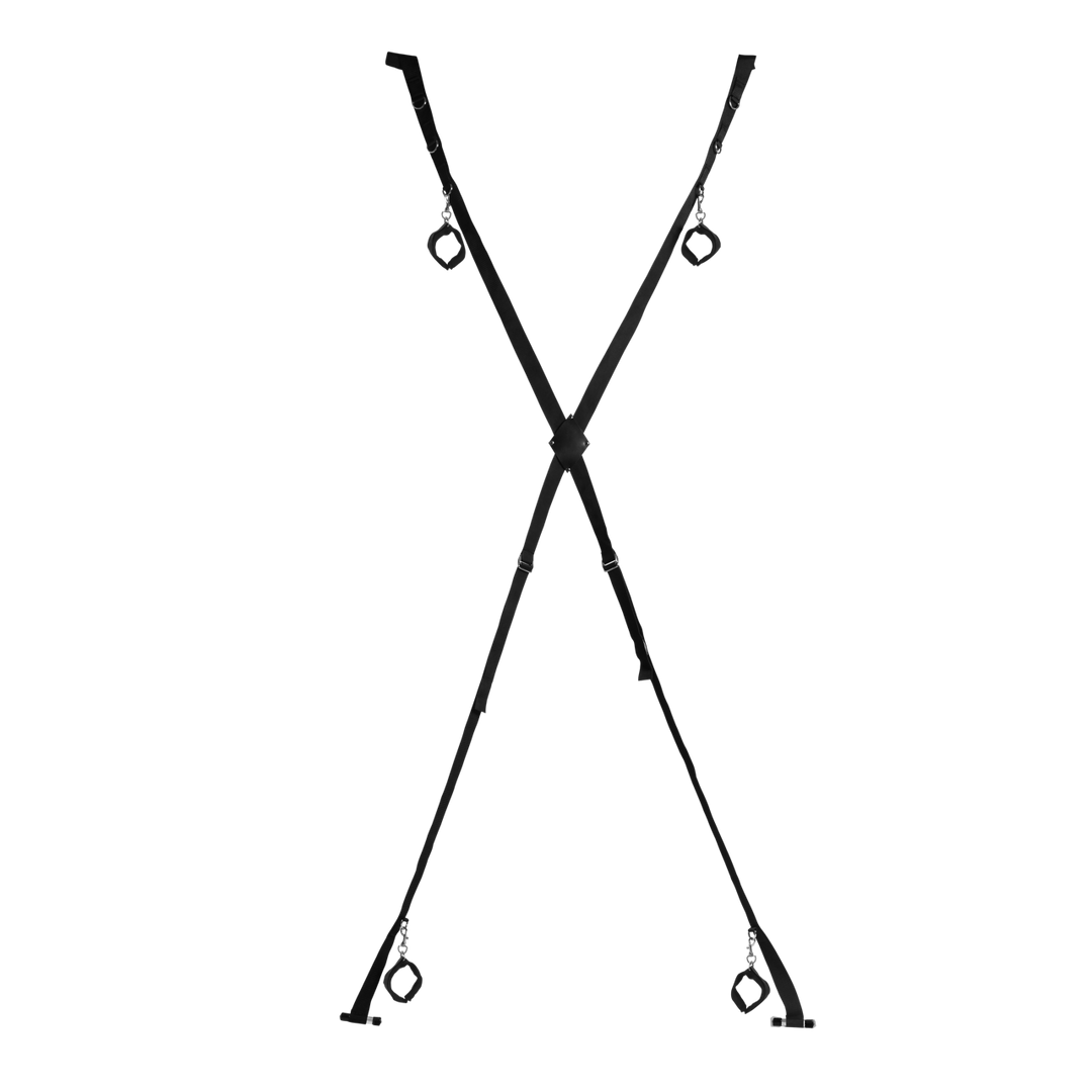 Over de Deur Bondage Kruis – Zwart