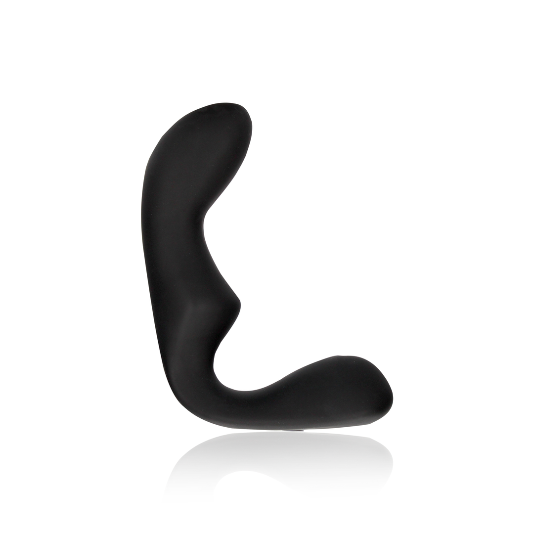 Puntige Vibrerende Prostaatmassager met Afstandsbediening – Zwart