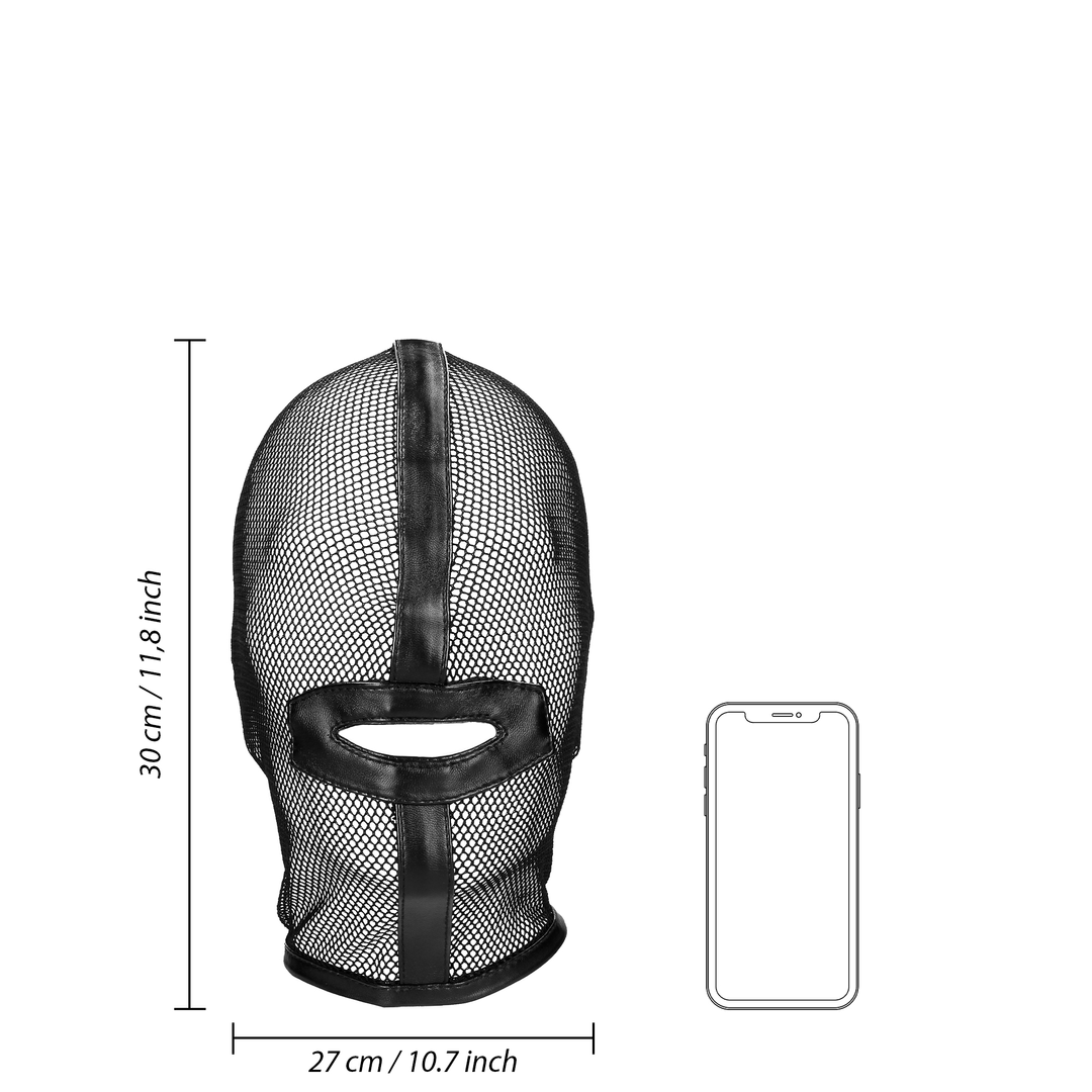 Visnetmasker – Zwart