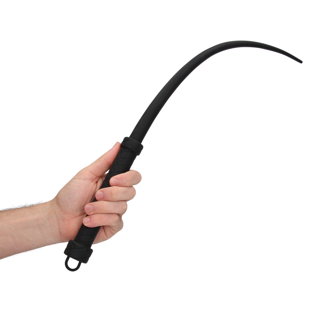 Silicone Staartzweep – Zwart